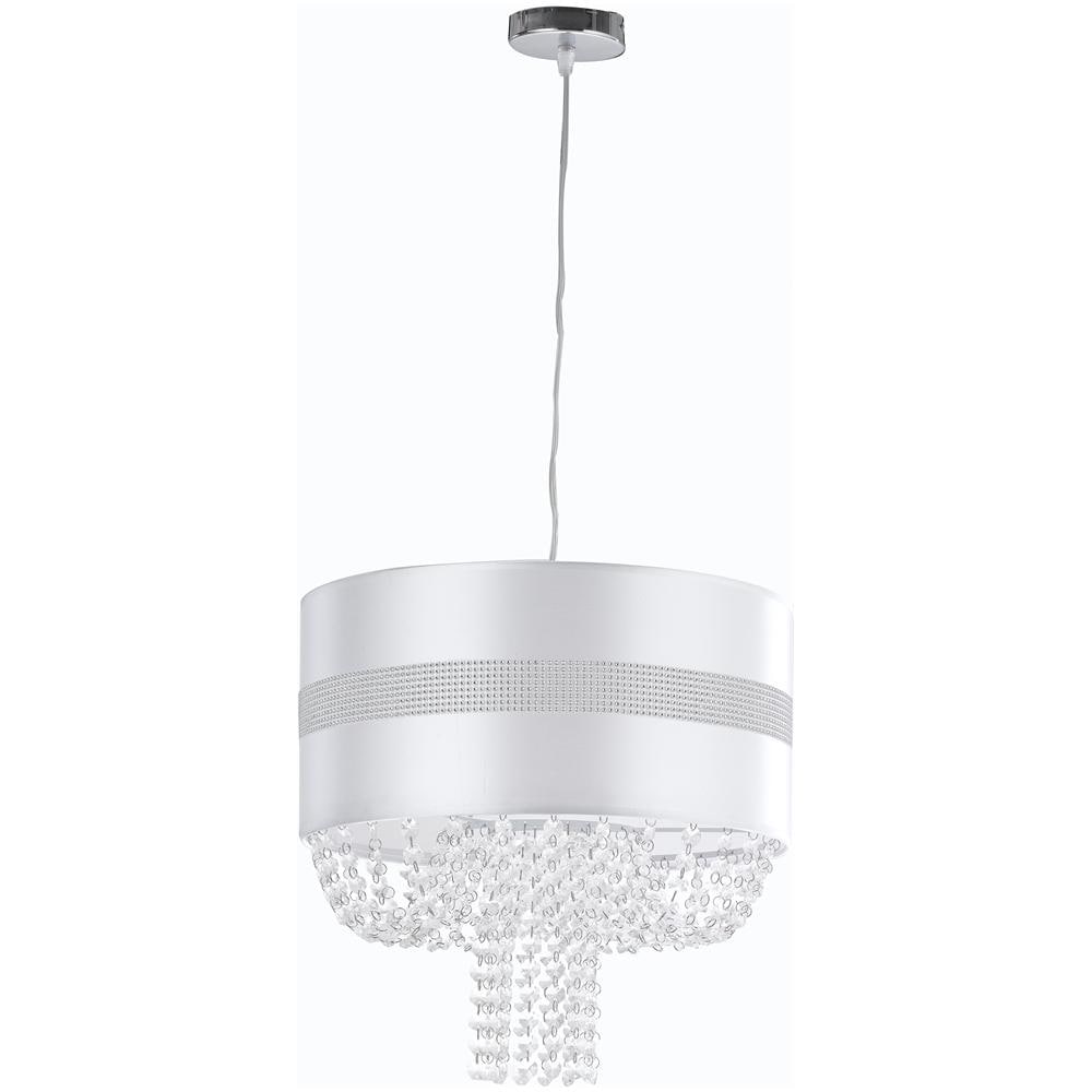 I-CHIGNON / S40 - Lampadario a sospensione circolare con cristalli 60 watt E27 - Foto 1