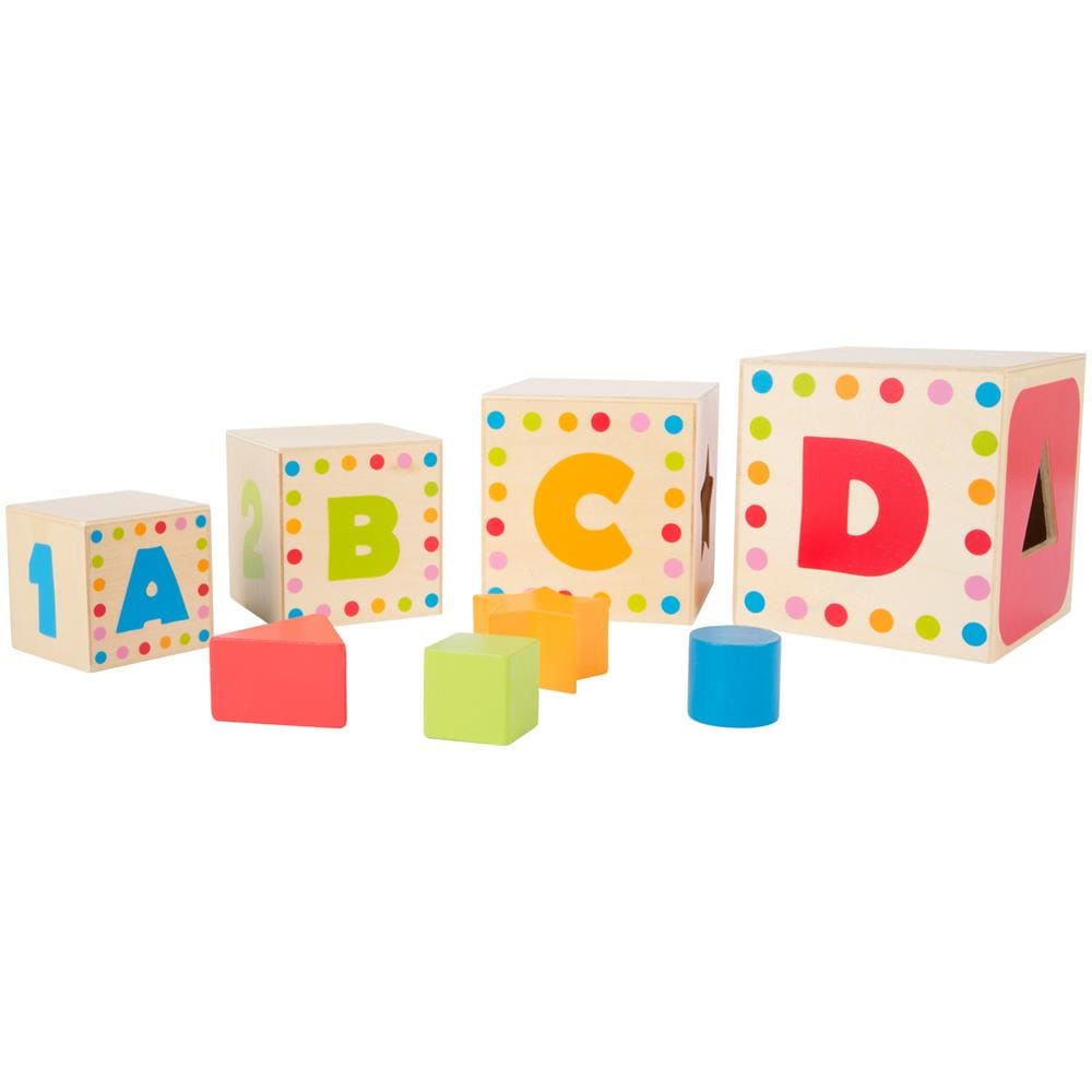 Dadi Da Accatastare In Legno ""abc"" - Foto 7