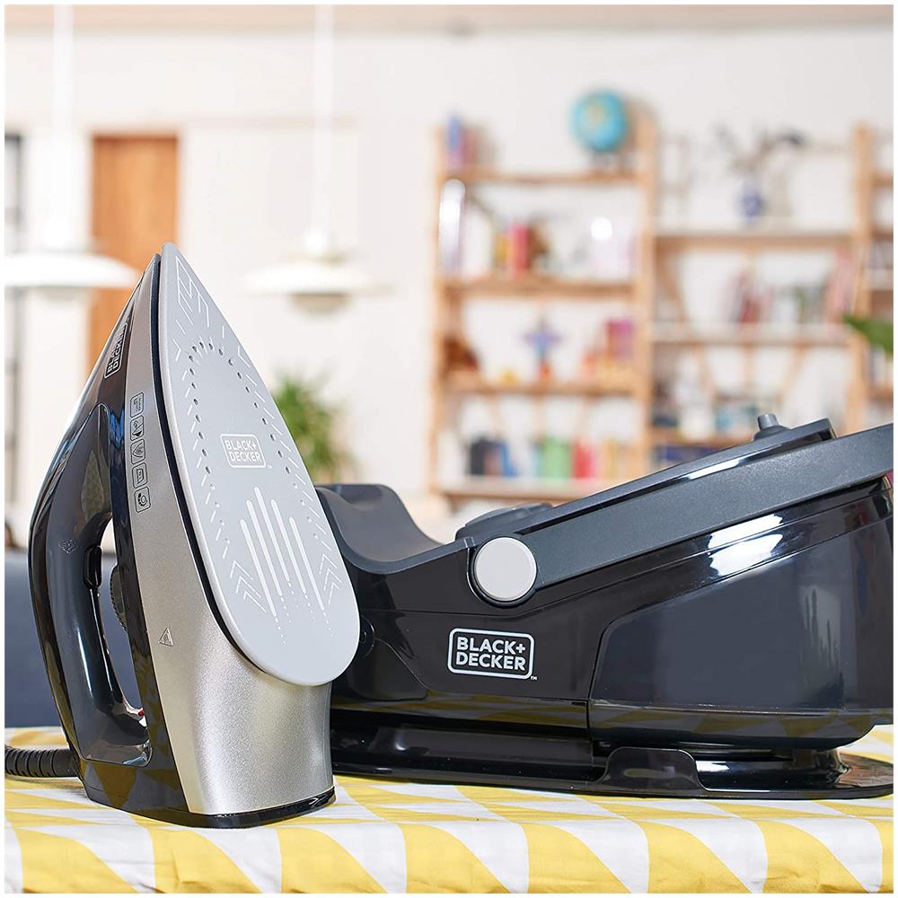 BXSS2200E Ferro da Stiro con Caldaia Continua Potenza 2200 Watt Colore Nero - Foto 12