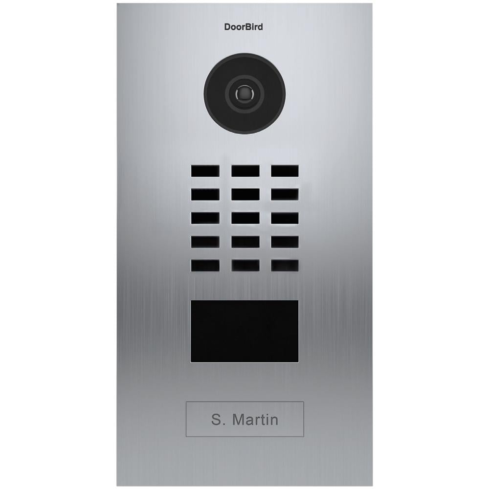 Videocitofono Ip Con Lettore Di Badge Rfid - D2101v Acciaio Inox - Montaggio Ad Incasso - Foto 2