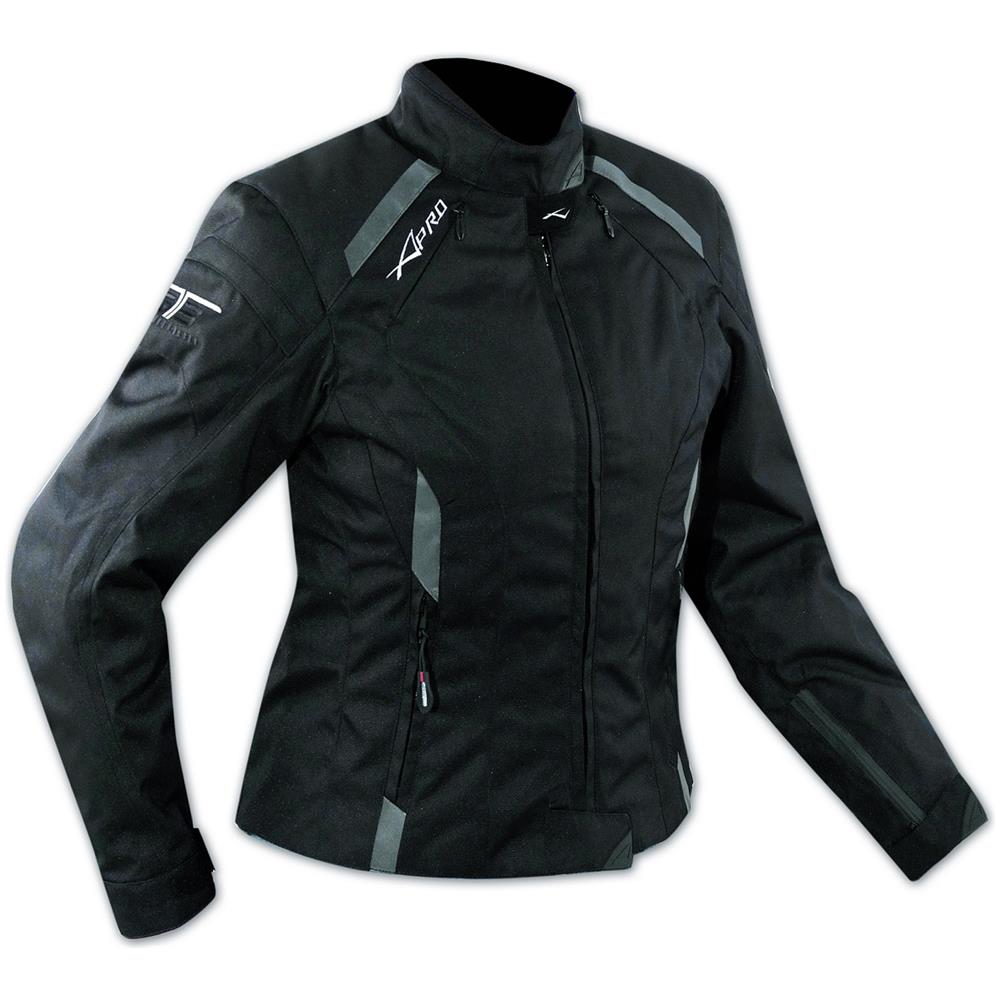 Giacca Moto Donna Impermeabile 4 Stagioni Scooter Sport Custom Lady Nero L - Foto 1