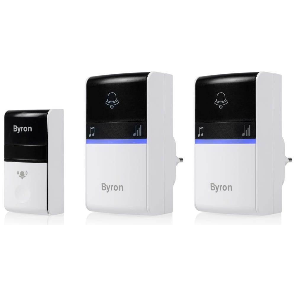 Set Campanello senza Fili con 2 Campanelli Grigio - Foto 3