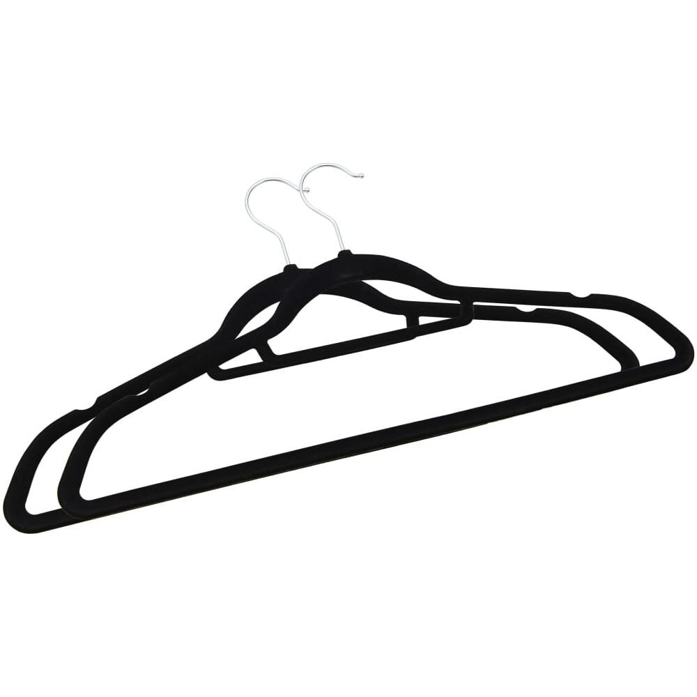 Set Appendiabiti 100 pz Antiscivolo Nero in Velluto - Foto 2