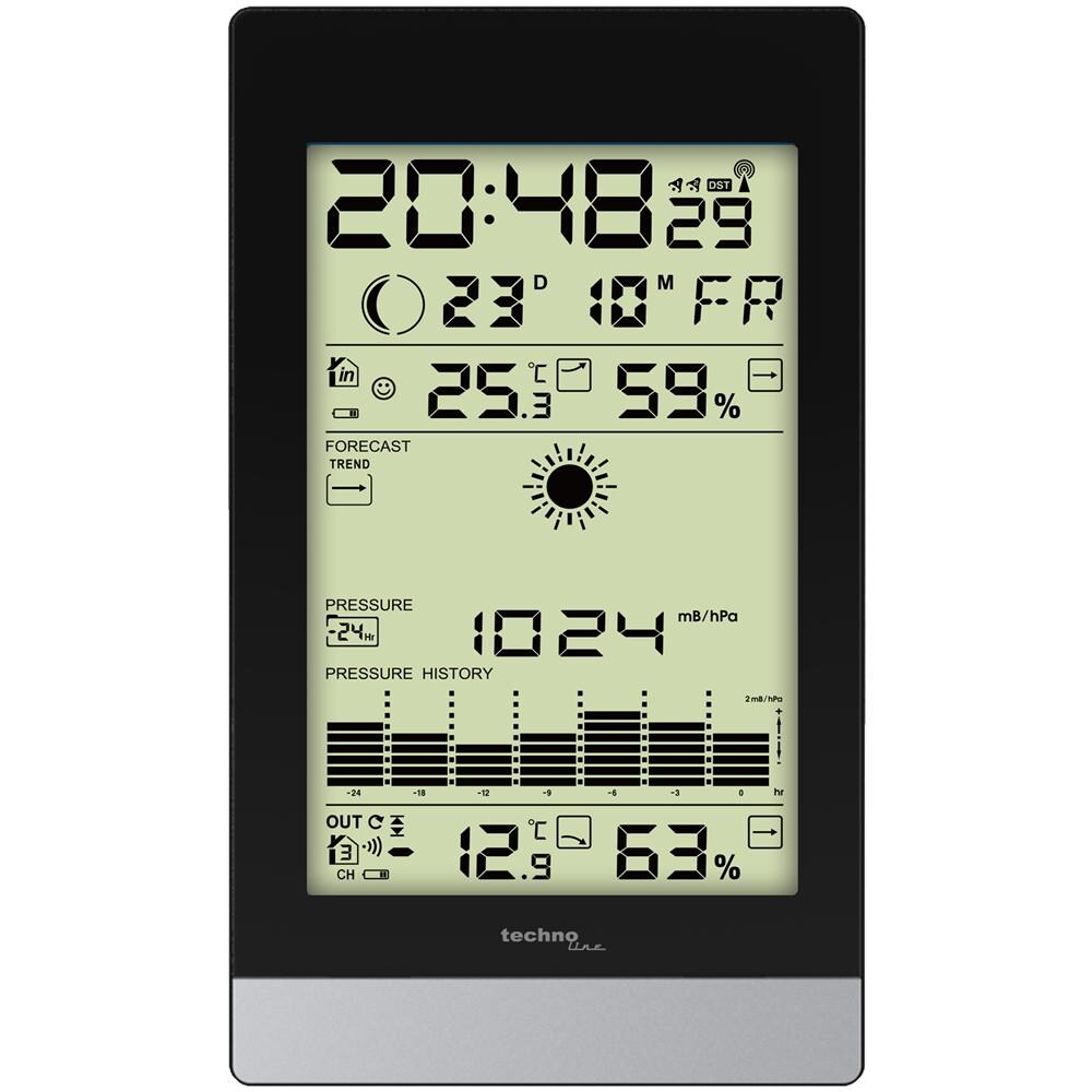 WS 9050, LR06, Nero, Argento, 40 x 27 x 104 mm - Foto 1