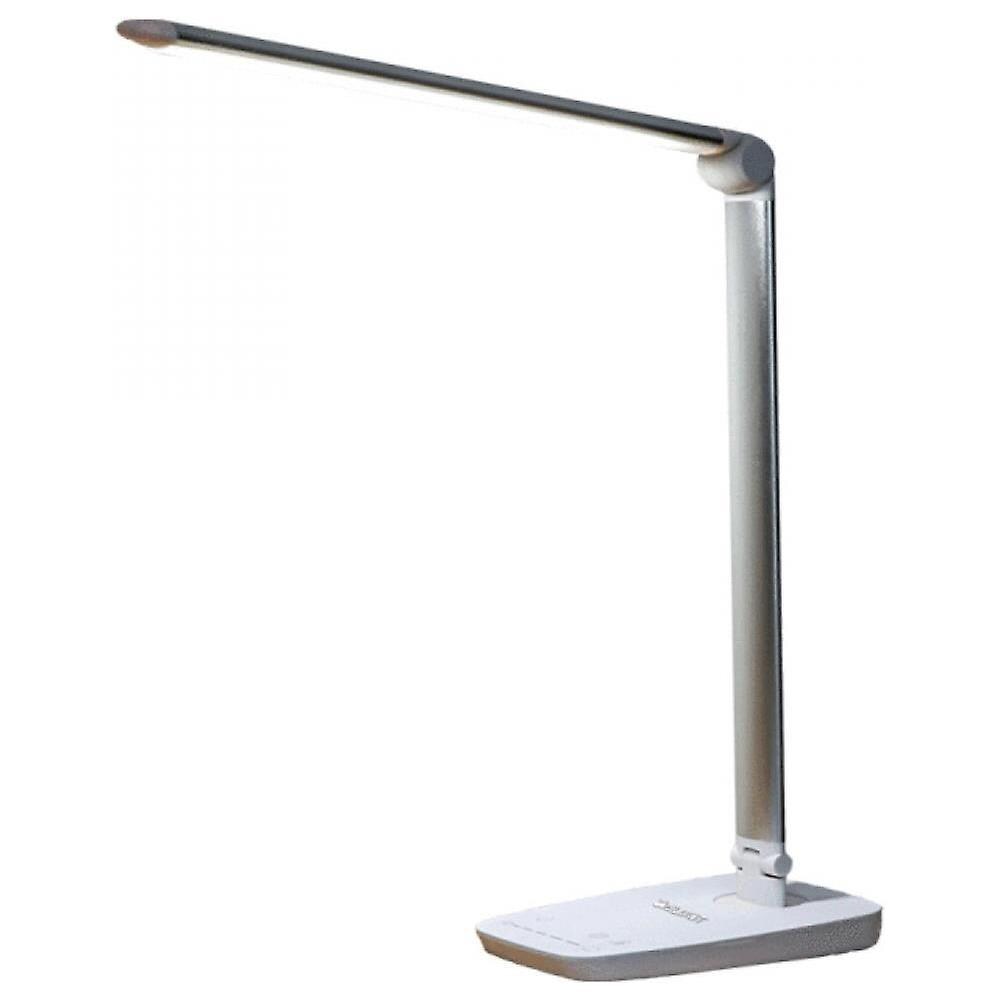 Lampada Decorativa LED Nina Grande in plastica Bianca, 10.5x10.5 h24 c