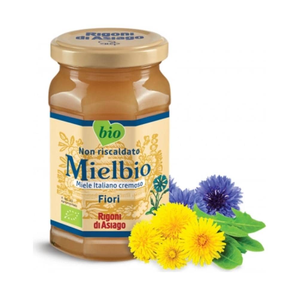 Rigoni Di Asiago Mielbio Miele Italiano Cremoso Fiori Vasetto Vetro 300 Grammi - Foto 2