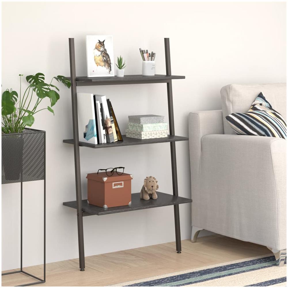 Scaffale Pendente A 3 Livelli Nero 64x34x116cm - Foto 1