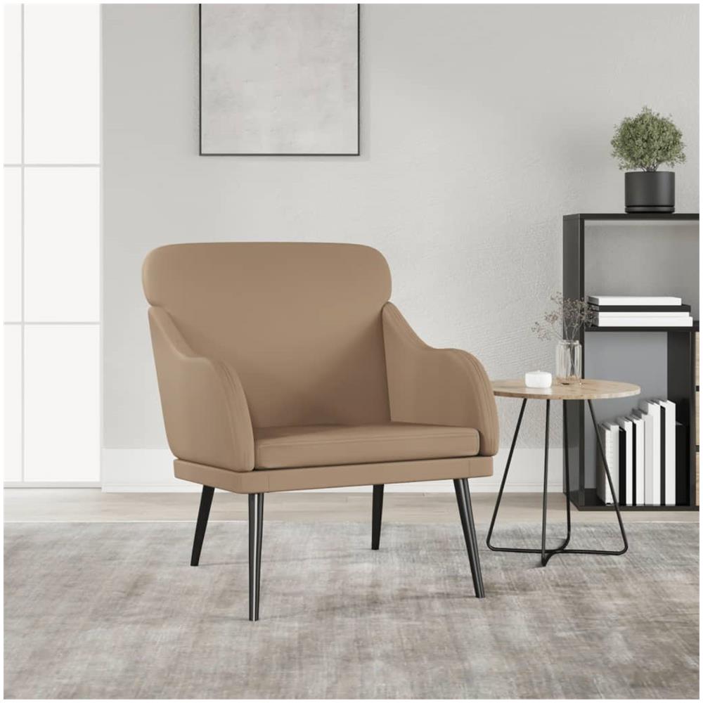 Poltrona Cappuccino 63x76x80 Cm Similpelle - Foto 1