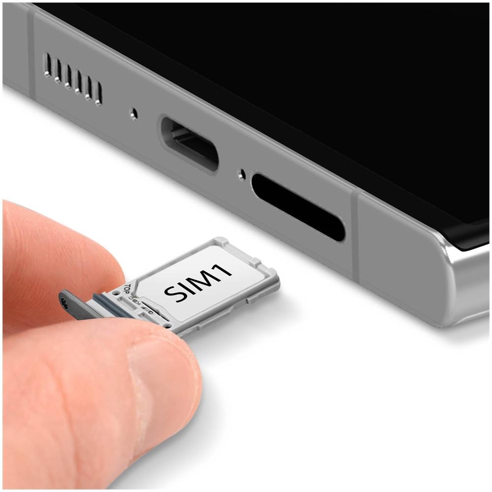 Carrellino Scheda Sim Per Samsung S23 Ultra Compatibile Sky Blue - Foto 4