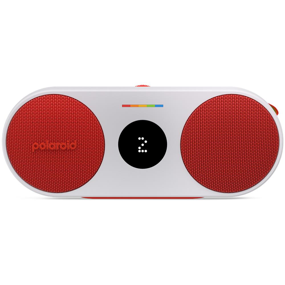 Speaker Portatile Ricaricabile P2 Bluetooth Internet Radio Autonomia fino a 15 ore Dual Stereo Pairing Colore Rosso / Bianco - Foto 1