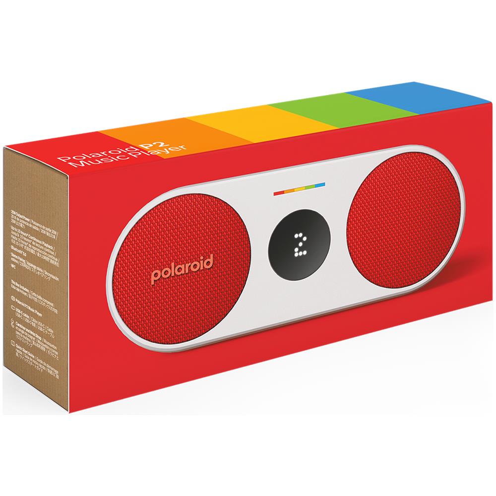 Speaker Portatile Ricaricabile P2 Bluetooth Internet Radio Autonomia fino a 15 ore Dual Stereo Pairing Colore Rosso / Bianco - Foto 6