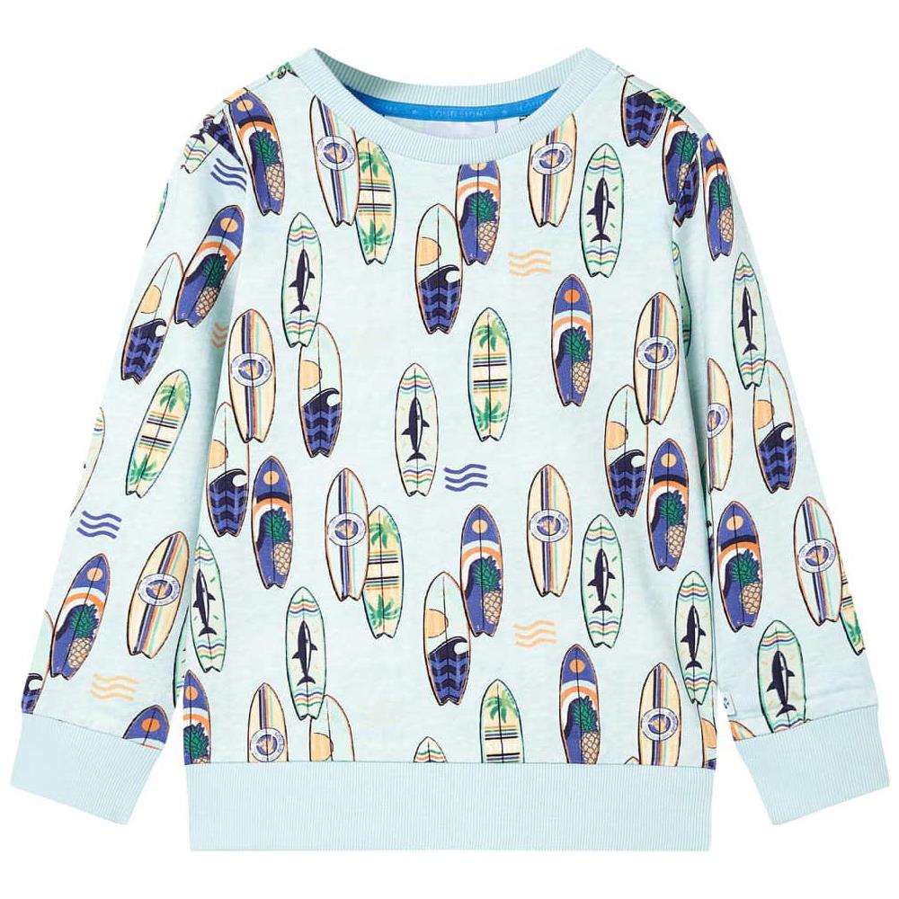 Felpa da Bambino Blu Tenue Mélange 140 - Foto 1