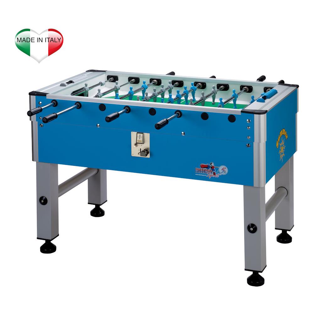 Biliardino calciobalilla calcetto calcio summer calcio balilla azzurro esterno - Foto 2