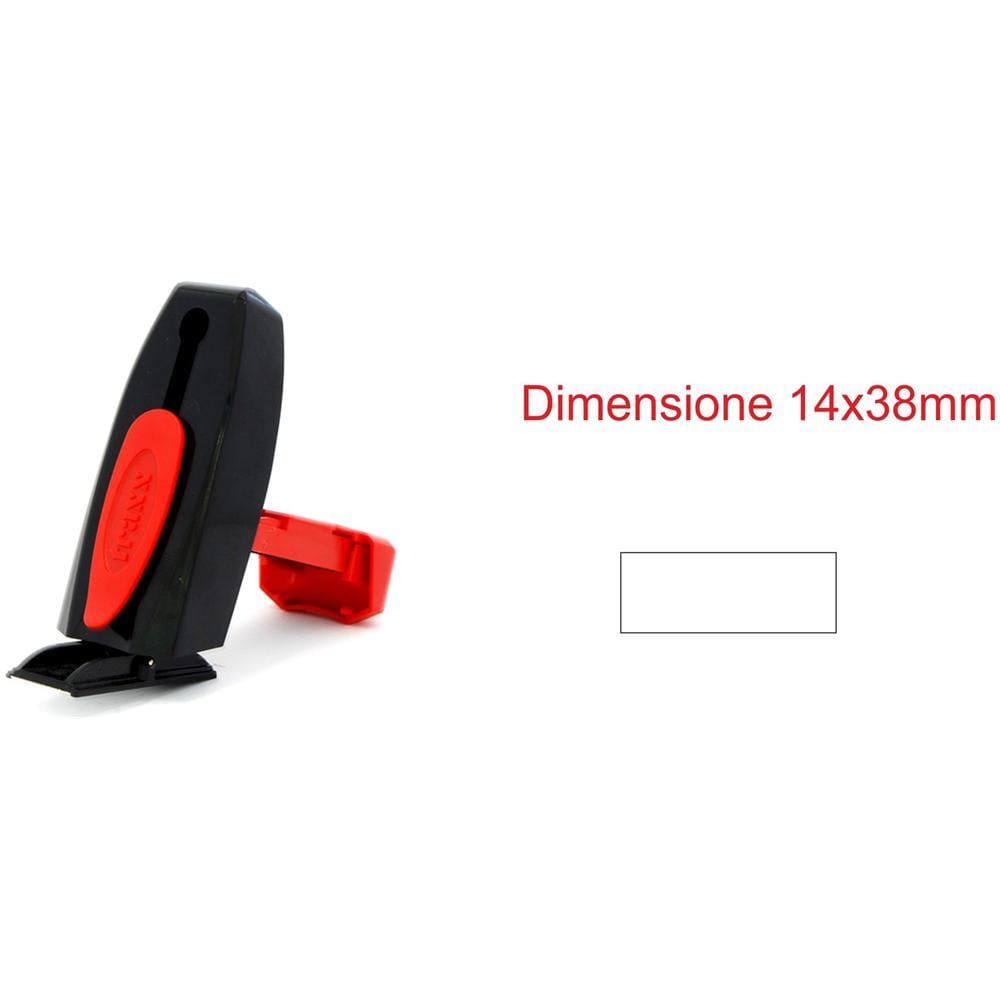 Timbro Tascabile 51438 Autoinchiostrante Personalizzato Tascabile 51438 14x38mm Qualità Professionale - Foto 1