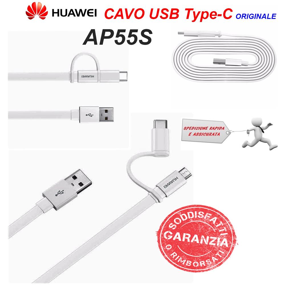 Cavo Dati Usb To Micro-usb / Type-c White - Foto 2