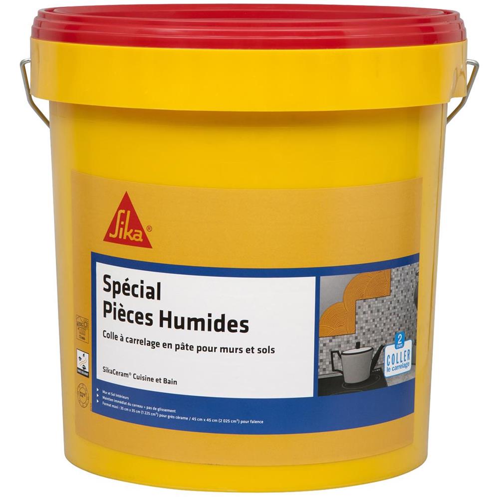 Adesivo Per Piastrelle Da Cucina E Da Bagno Sika Sikaceram - 25kg - Foto 1