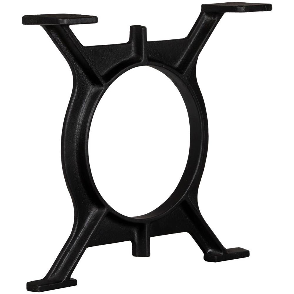 Gambe Per Tavolino Da Caffè 2 Pz A Forma Di O In Ghisa - Foto 2