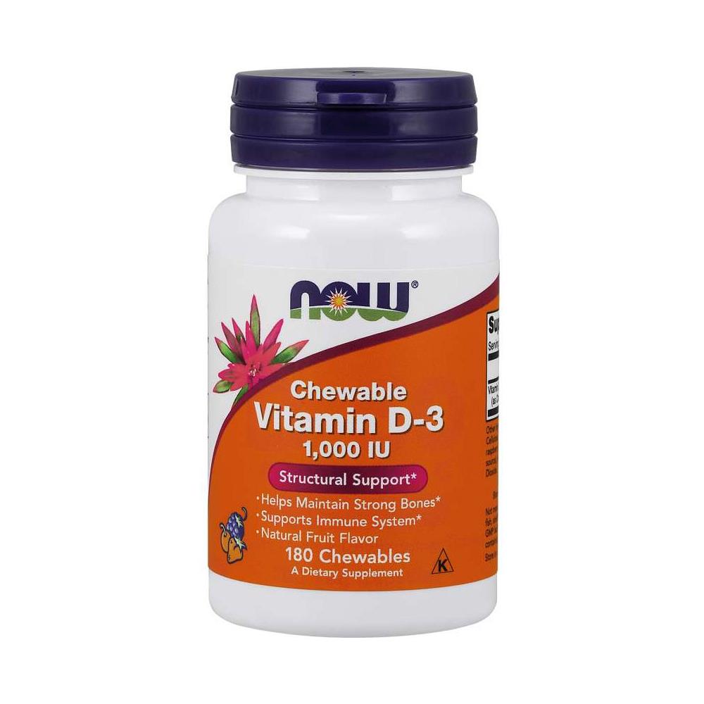 Vitamin D-3 1000 Iu, 180 Compresse Masticabili - Foto 1