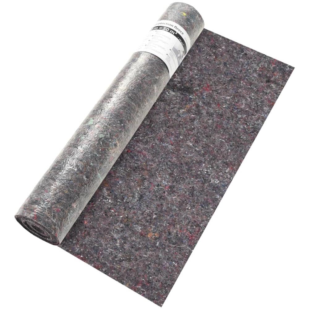 Telo Protettivo Per Pittori Antiscivolo 2 Pz 50m 180g / m² Grigio - Foto 6