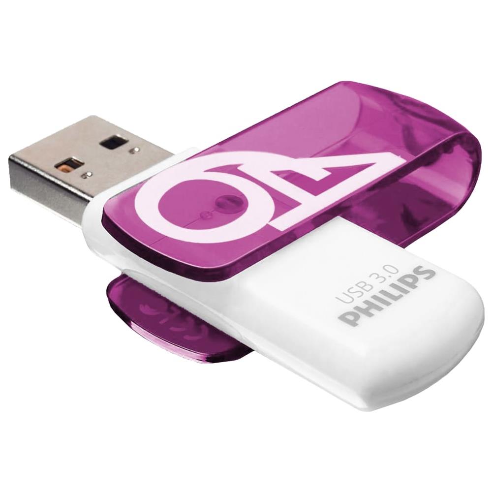 USB 3.0 64GB Vivid Edition viola - Foto 1