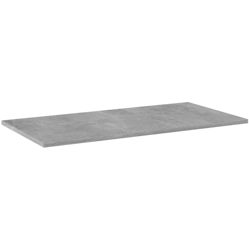 Ripiani per Libreria 4pz Grigio Cemento 80x40x1,5cm Multistrato - Foto 2