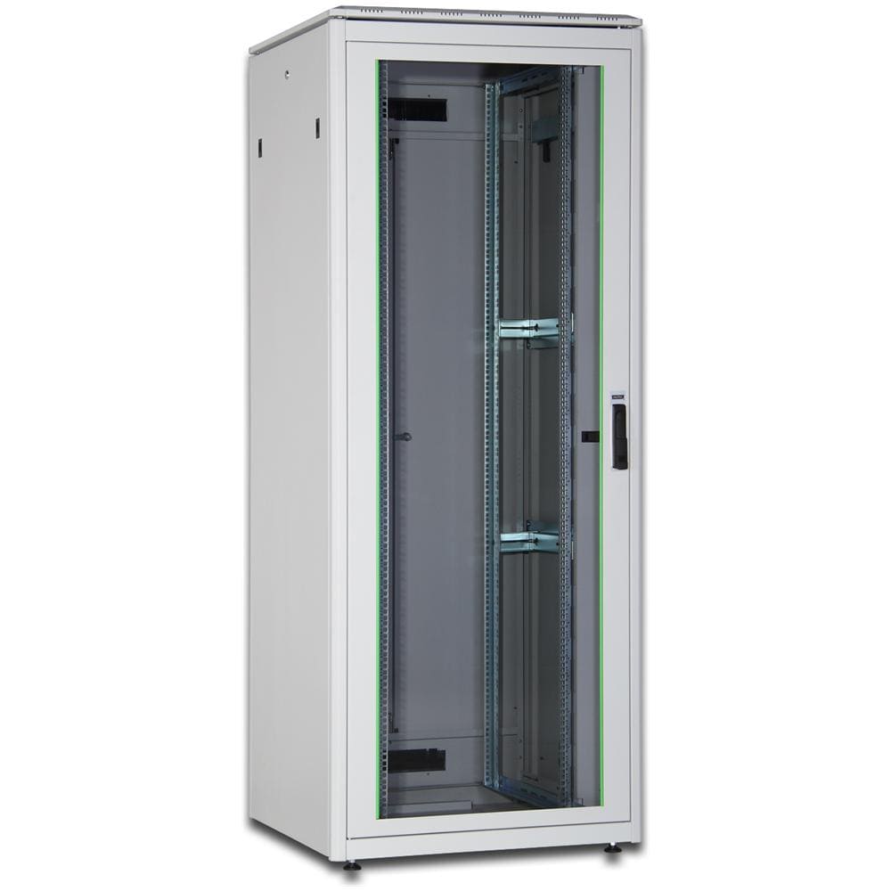DN-19 22U-8/8-1, Libera installazione, Grigio, 22U, Vetro, Acciaio - Foto 1