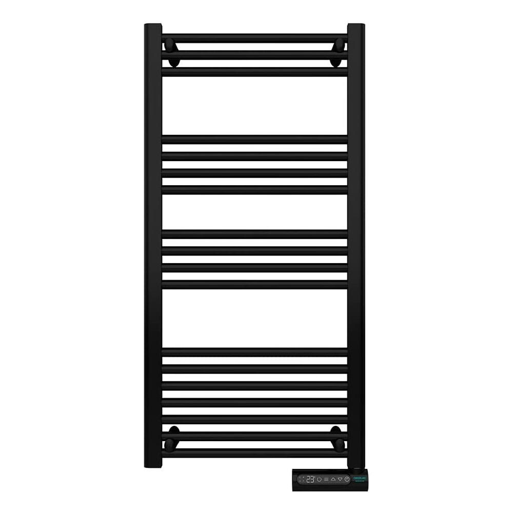 05396 Porta Asciugamani 750 W Led 3 Modalità Di Funzionamento 2 Sistemi Di Sicurezza Nero - Foto 1