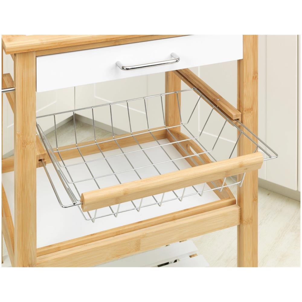 Finja, Legno Di Bambù+mdf, Bianco, Wenko - Foto 7