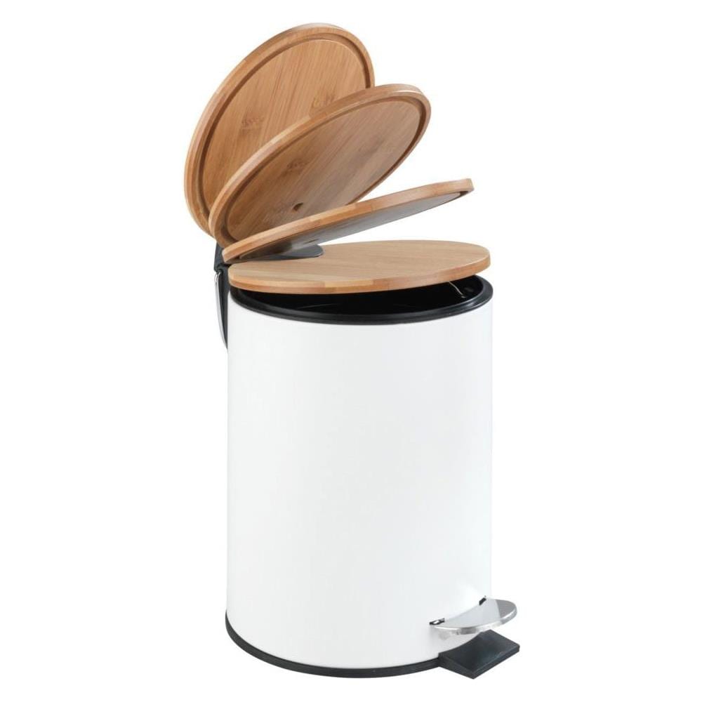 Cestino Bagno Tortona, Easy Close, 3 L, Bianco Opaco, - Foto 2