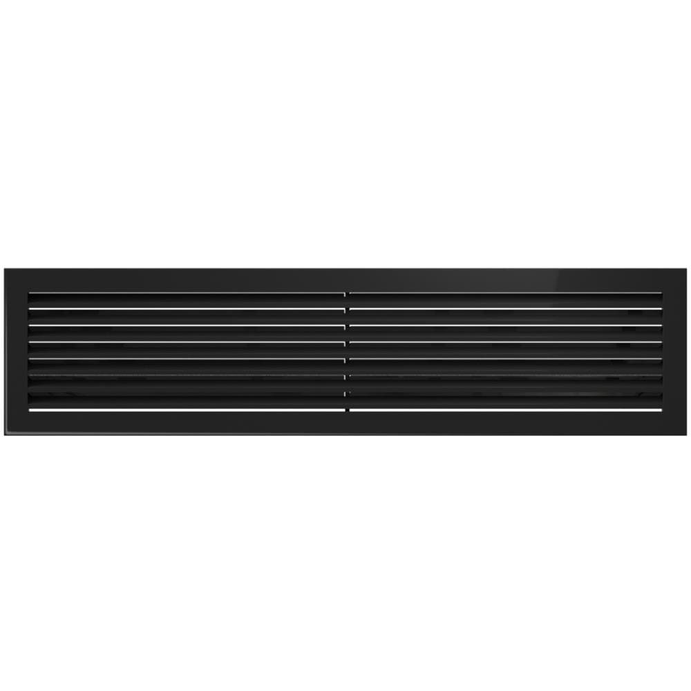 Griglia Di Ventilazione Fresh 17x70 Nero - Foto 1