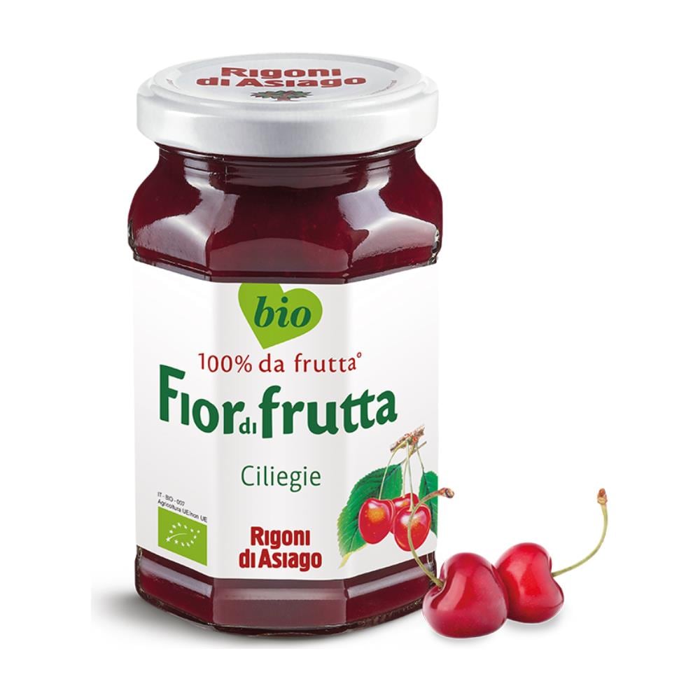 Rigoni Di Asiago Fiordifrutta Bio Ciliege Marmellata In Vasetto Da 250 Grammi - Foto 2
