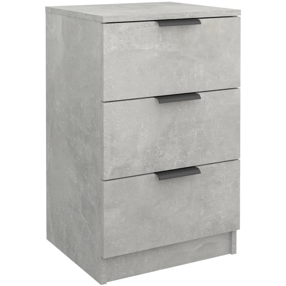 Comodino Grigio Cemento 40x36x65 Cm - Foto 1