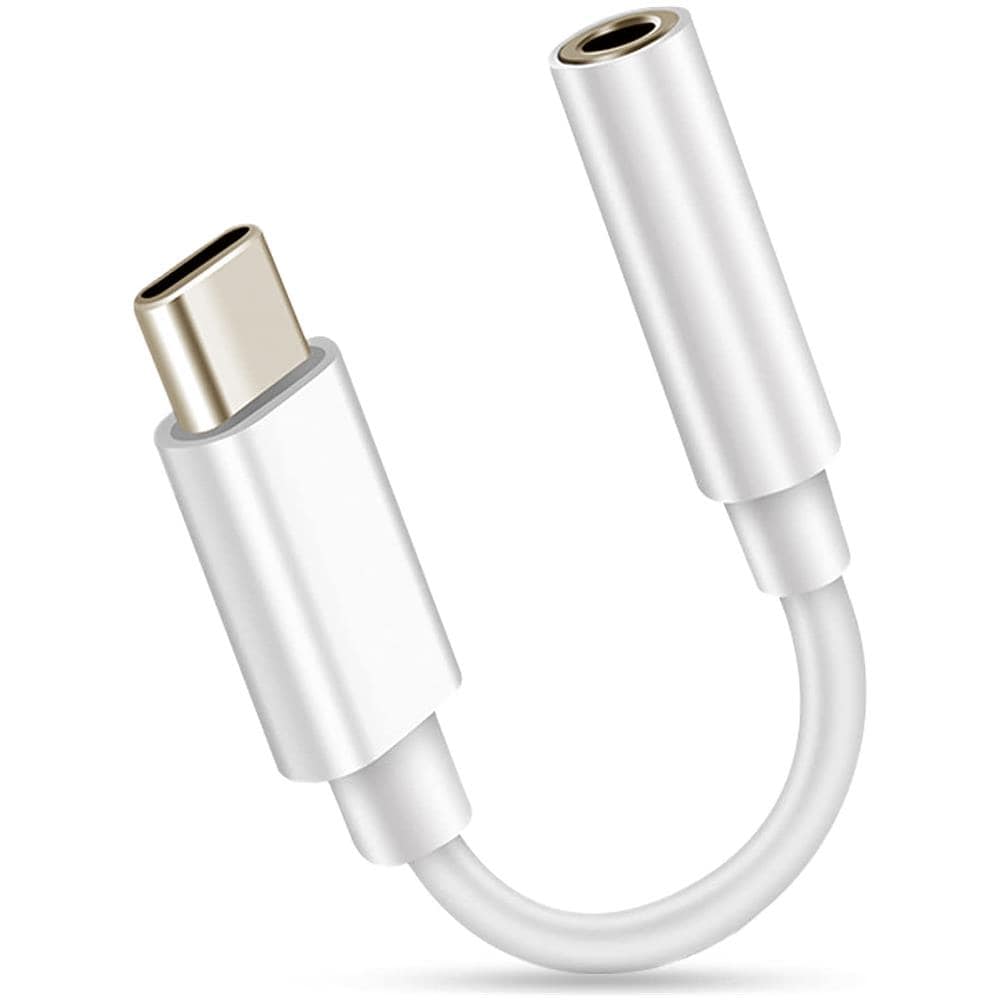 Cavo Da Usb-c Maschio A Audio 3.5 Mm Femmina 12 Cm Bianco - Foto 1