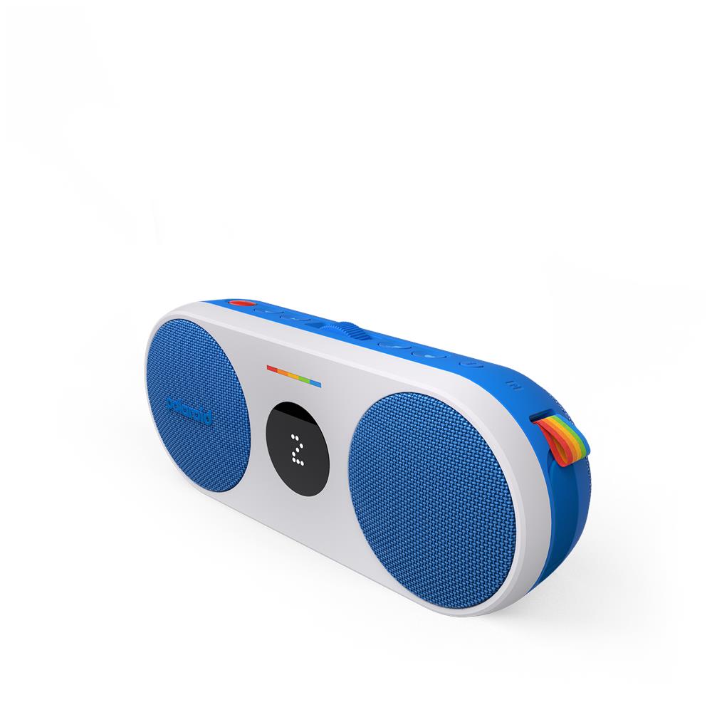 Portatile Ricaricabile P2 Bluetooth Internet Radio Autonomia fino a 15 ore Dual Stereo Pairing Colore Blu / Bianco - Foto 2