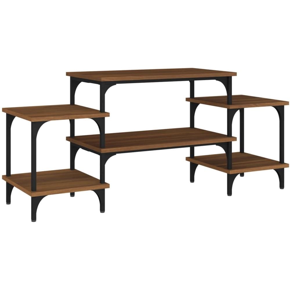 Mobile Porta Tv Rovere Marrone 117x35x52 Cm Legno Multistrato - Foto 2