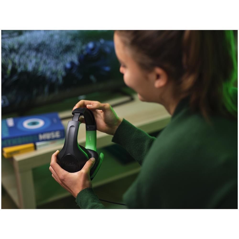 GXT 415X ZIROX Auricolare Cablato A Padiglione Giocare Nero, Verde - Foto 9