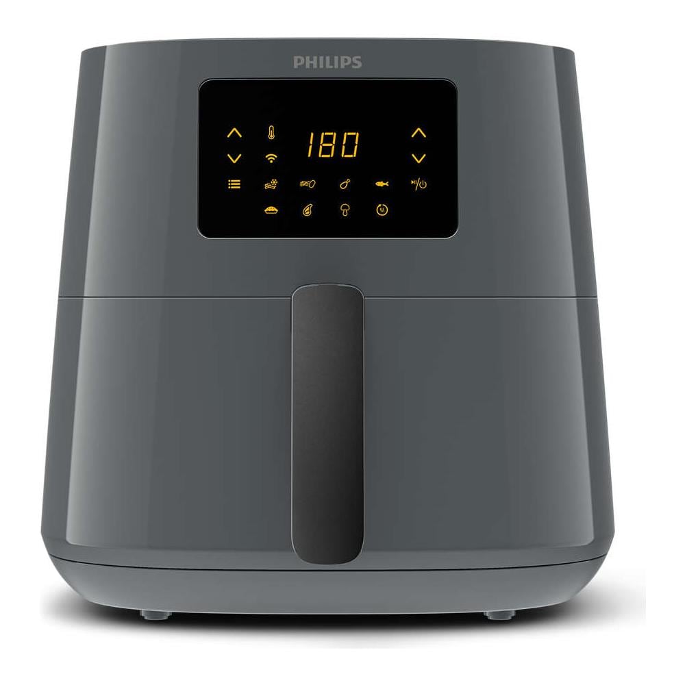 Friggitrice ad Aria HD9280/60 Capacità 6.2 Litri 2000 Watt Colore Grigio - Foto 1