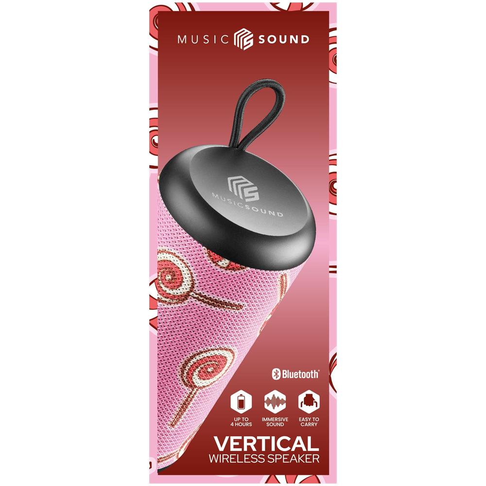 Altoparlante Portatile Bluetooth 5W Colore Nero /Rosa - Foto 7