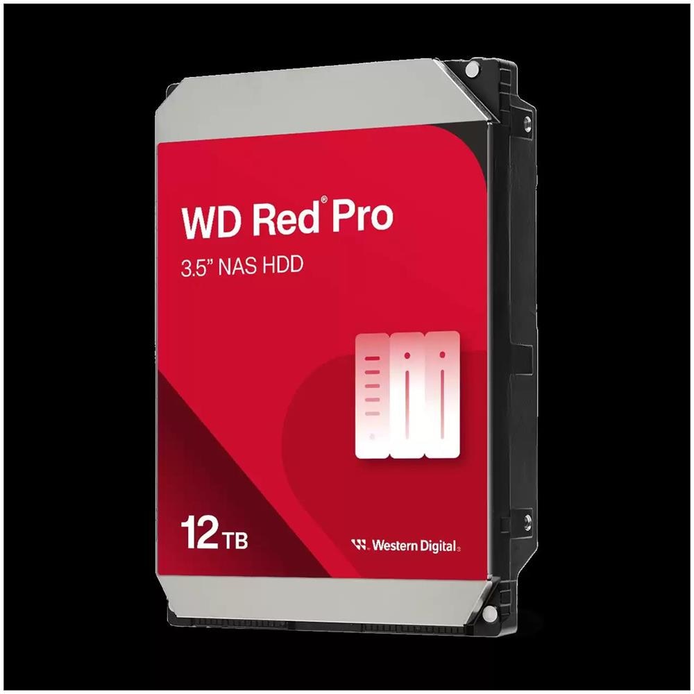 Hard Disk WD Red Pro 12 TB 3.5" Interfaccia Serial ATA III Buffer 512 MB 7200 Rpm - Foto 1