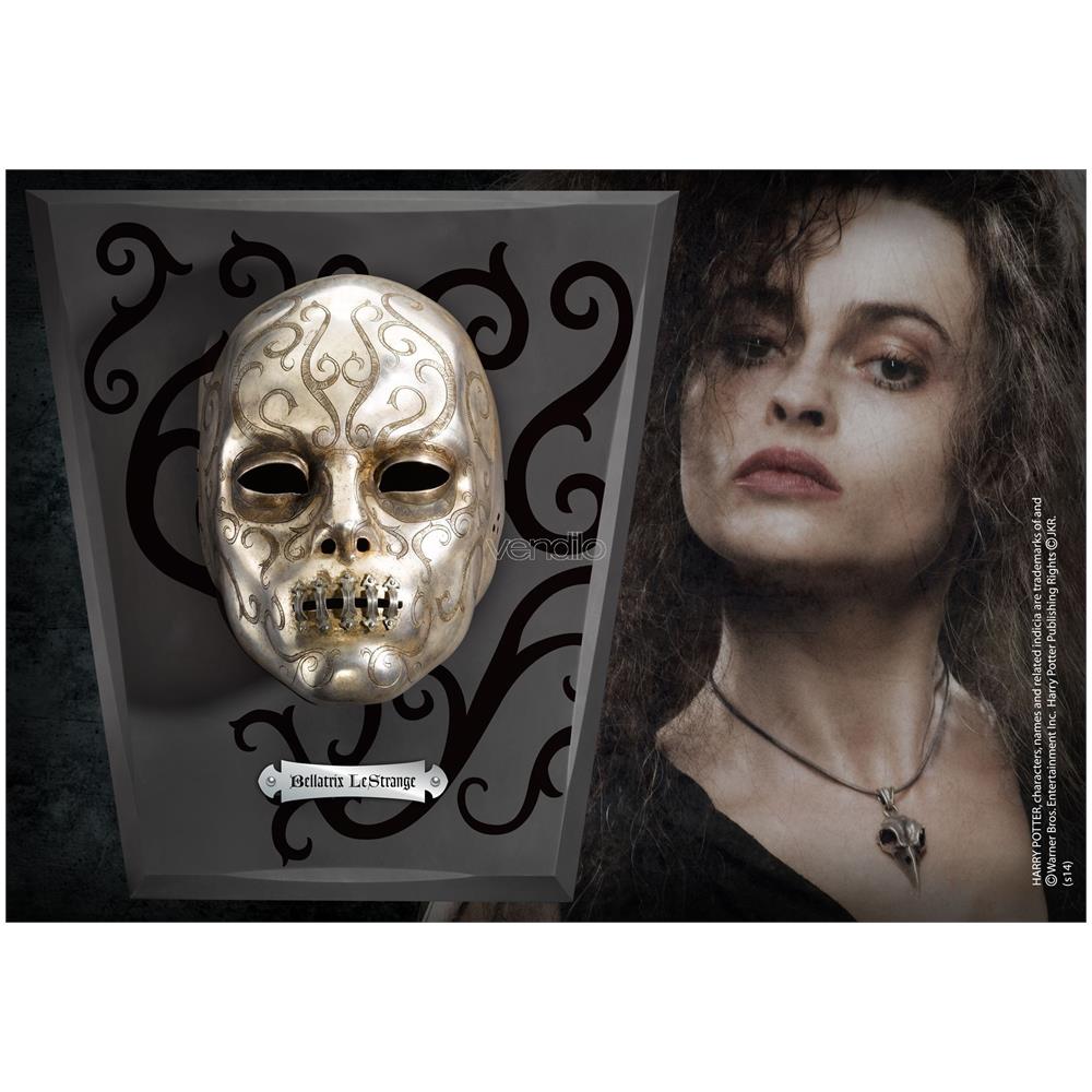 Maschera Mangiamorte Bellatrix Harry Potter Death Eater Mask - Foto 2