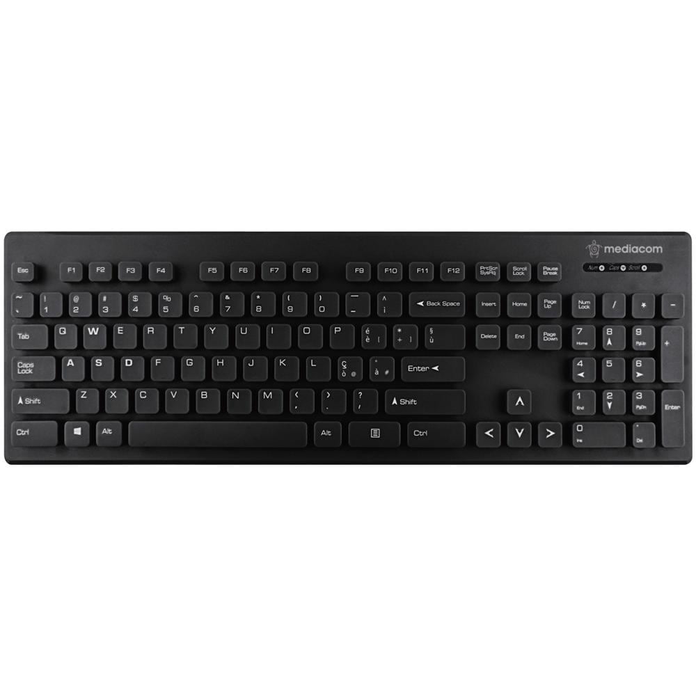 Tastiera USB M-SKB2500 (Layout QWERTY) Colore Grigio - Foto 2