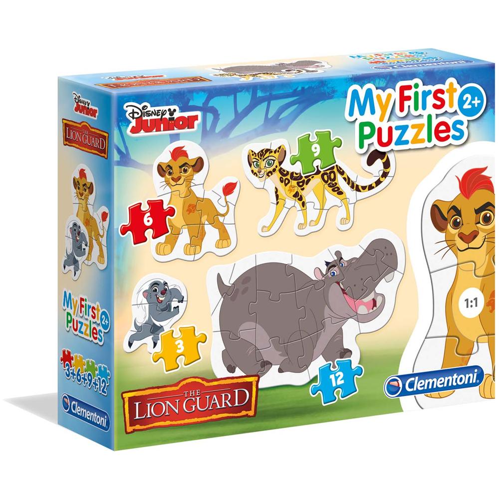 My First Puzzles Lion Guard 20801 Puzzle da 3 6 9 12 Pezzi - Foto 1