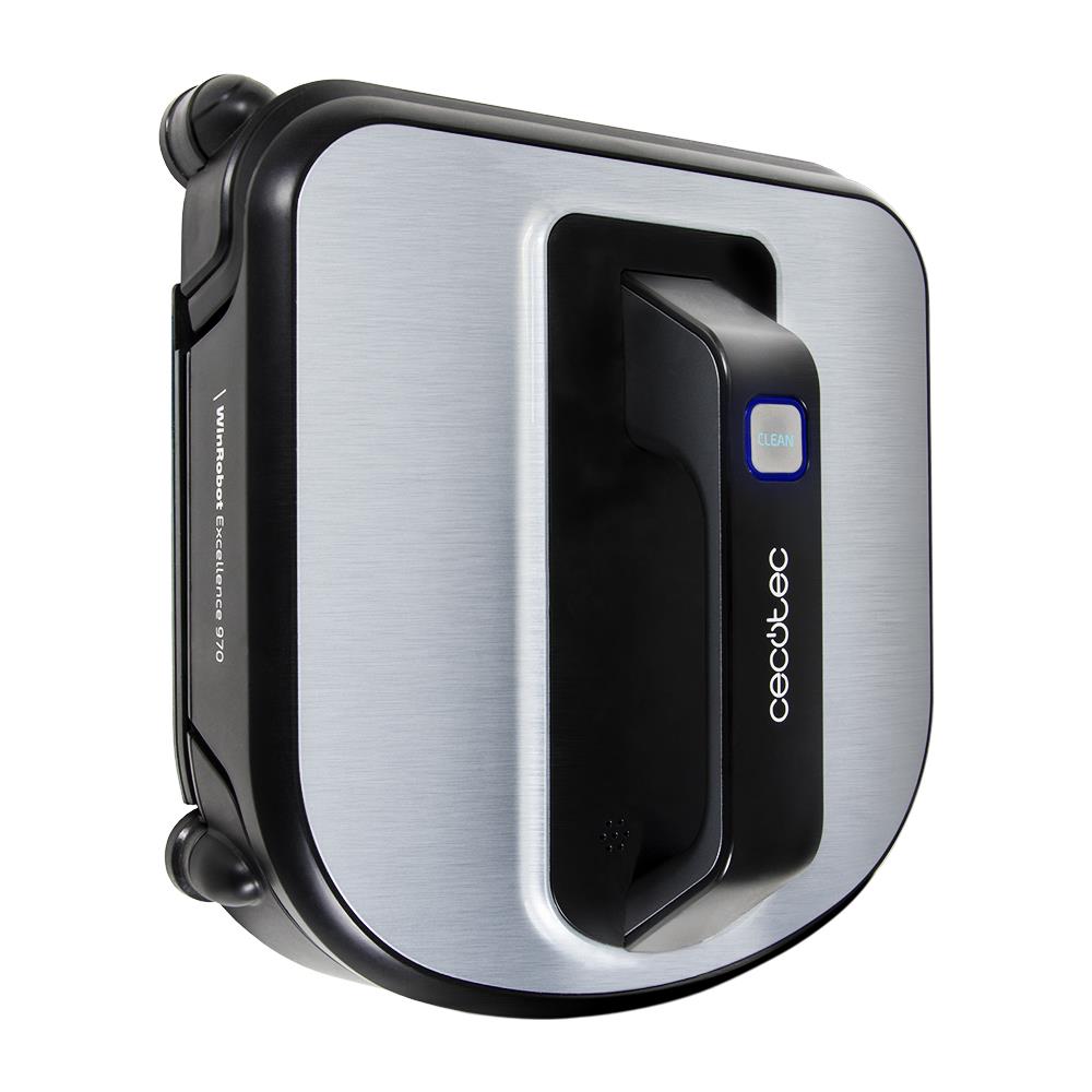 Conga WinRobot Excellence 970 - Robot lavavetri con navigazione iTech Win 3.0, Sistema di rientro alla base, 5 fasi, 4 modalità di pulizia, telecomando, potenza di 75 W, nero e argento. - Foto 1