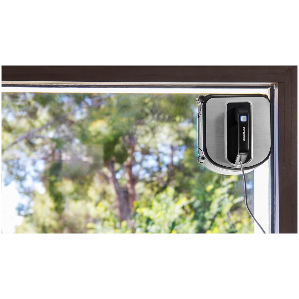 Conga WinRobot Excellence 970 - Robot lavavetri con navigazione iTech Win 3.0, Sistema di rientro alla base, 5 fasi, 4 modalità di pulizia, telecomando, potenza di 75 W, nero e argento. - Foto 3