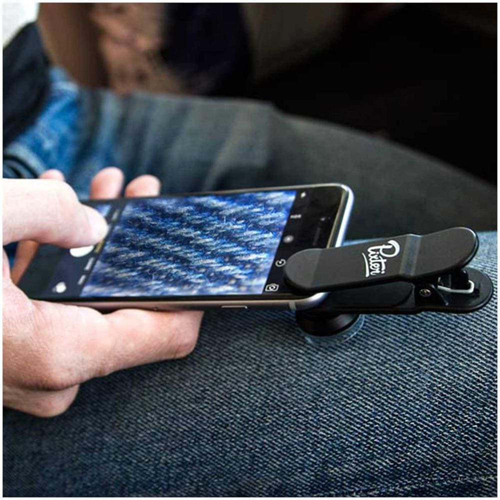 Obiettivo Macro Smartphone / tablet Zoom X6 Clip Di Fissaggio Pixter Nero - Foto 5