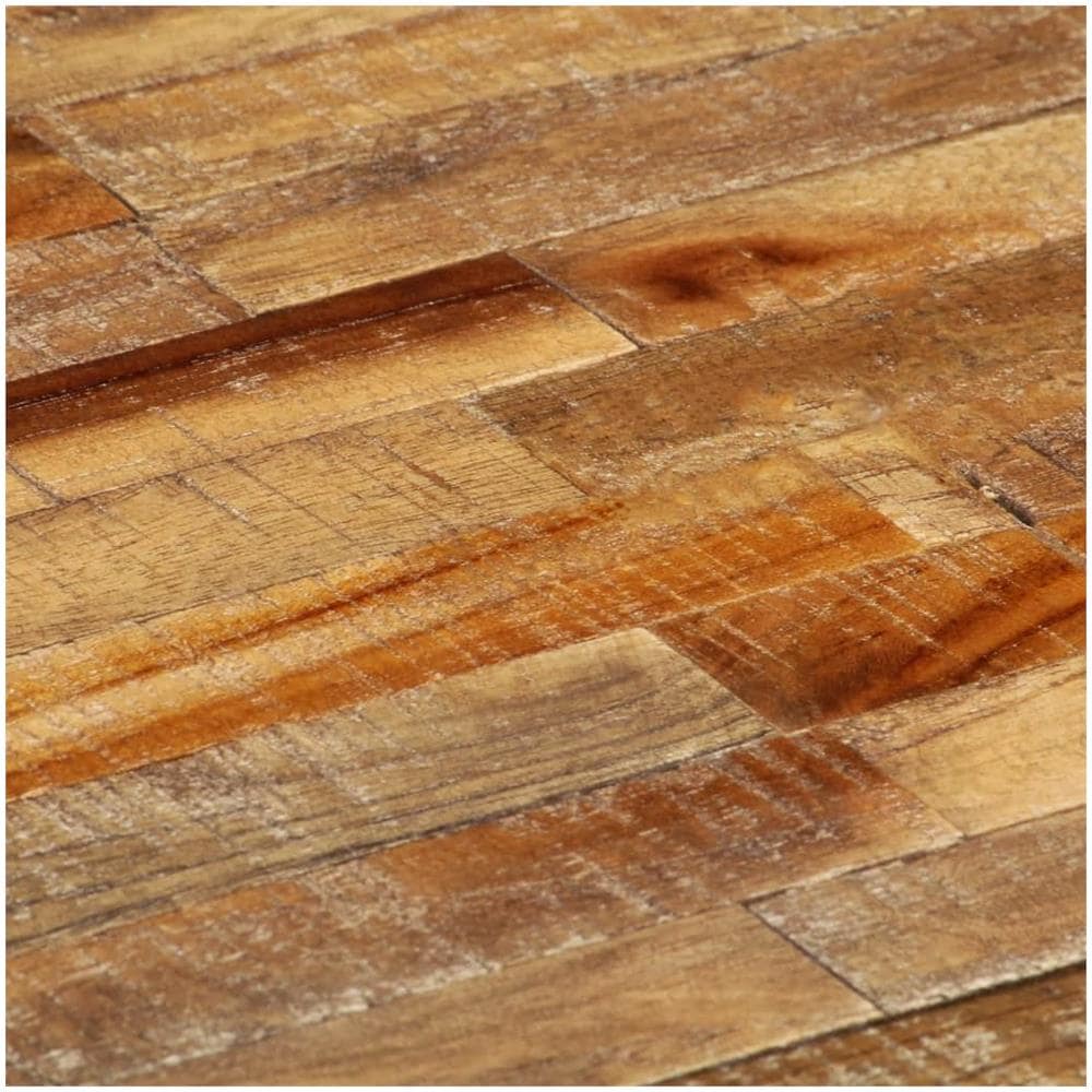 Tavolo Consolle In Legno Di Teak Rigenerato 90x30x76 Cm - Foto 2