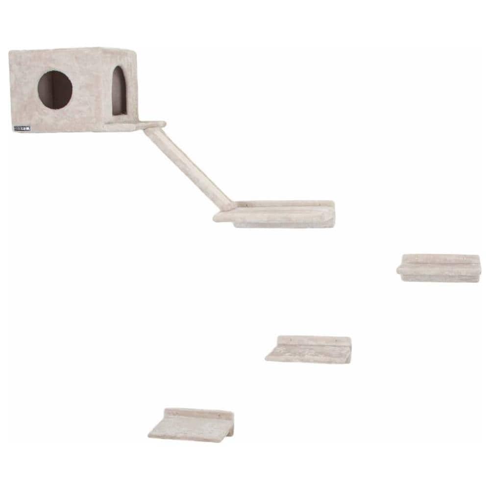 Percorso Sospeso Per Gatti Mont Blanc In Legno Beige - Foto 2