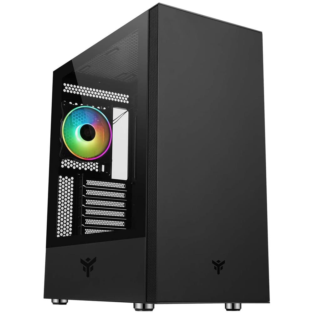 Case Vertibra S210 Midi Tower ATX / micro ATX / Mini-ITX 2 Porte USB 3.0 Colore Nero (Finestrato) - Foto 1