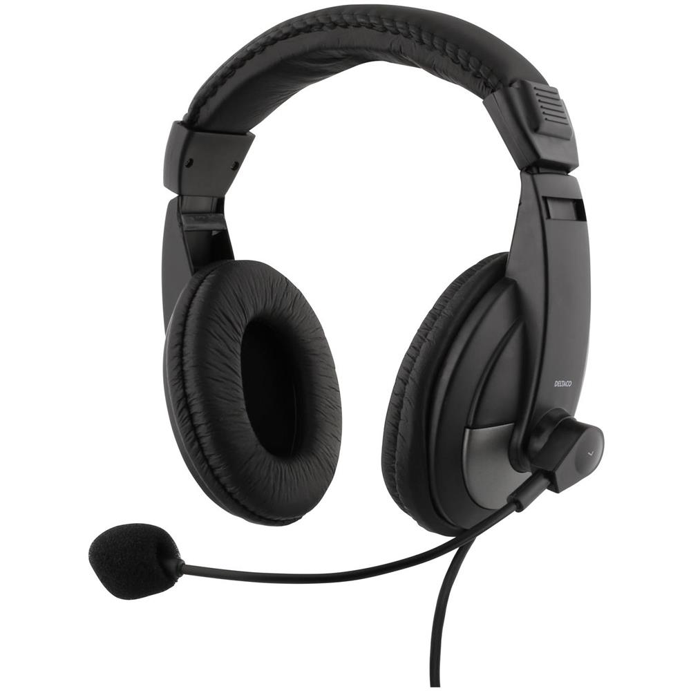 Auricolare Over-ear Con Controllo Del Volume, 4 Pin 3,5 Mm, Nero - Foto 1
