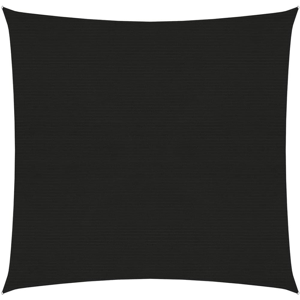 Vela Parasole 160 g / m² Nera 6x6 m in HDPE - Foto 1